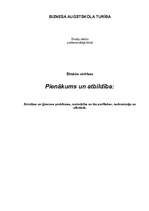 Referāts 'Pienākums un atbildība', 1.