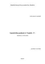 Konspekts 'Ugunsdrošības pasākumi ZS "Lejnieki - 3"', 1.