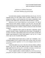 Konspekts 'Renē Dekarts "Meditācijas par pirmo filosofiju"; otrā meditācija', 1.