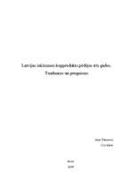 Konspekts 'Latvijas iekšzemes kopprodukts pēdējos trīs gados. Tendences un prognozes', 1.