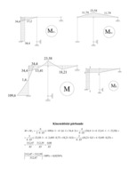 Paraugs 'Statiski nenoteicama rāmja aprēķins ar spēku metodi', 6.