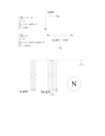 Paraugs 'Statiski nenoteicama rāmja aprēķins ar spēku metodi', 8.