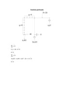 Paraugs 'Statiski nenoteicama rāmja aprēķins ar spēku metodi', 9.