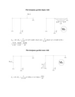 Paraugs 'Statiski nenoteicama rāmja aprēķins ar spēku metodi', 10.