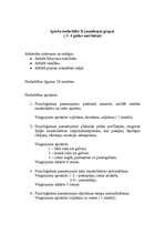 Konspekts 'Sporta nodarbība 3 - 4 gadus veciem bērniem', 1.