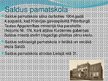 Prezentācija 'Saldus skolu vēsture un to vide', 7.