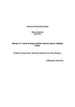 Referāts 'Manas un mana drauga skolas somas svars nedēļas laikā', 1.