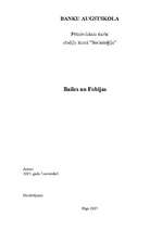 Referāts 'Bailes un fobijas', 1.