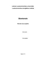 Referāts 'Bioetanols', 1.