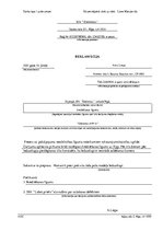 Konspekts 'Reklamācija', 1.