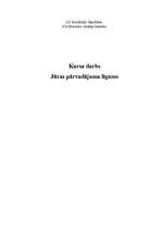 Referāts 'Jūras pārvadājuma līgums', 1.