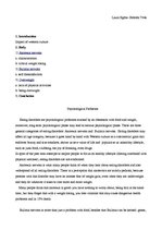 Eseja 'Psychological Problems', 1.