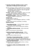 Konspekts 'Pedagoģijas didaktiskie principi, to saikne, mijiedarbība un realizācija', 1.