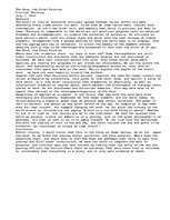 Eseja 'The Mind, the Final Frontier Is a Critical Thinking Paper', 1.