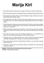 Konspekts 'Desmit ķīmiķi desmit faktos', 7.