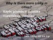 Prezentācija 'Noziedzības cēloņi pilsētās', 1.