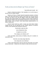 Konspekts 'Vecāku un bērnu attiecības Šekspīra lugā "Romeo un Džuljeta"', 1.