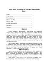 Referāts 'Stresa faktori, tā izraisītāji un profilakse vadītāja darbā', 1.