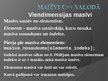 Prezentācija 'Masīvi C++ valodā', 3.