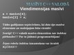 Prezentācija 'Masīvi C++ valodā', 6.