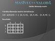 Prezentācija 'Masīvi C++ valodā', 19.