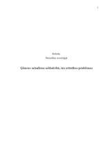 Referāts 'Ģimene mūsdienu sabiedrībā, tās attīstības problēmas', 1.