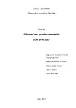 Referāts 'Lietuvas loma pasaules saimniecībā', 1.