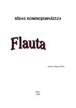 Referāts 'Flauta', 1.