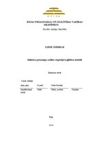 Diplomdarbs 'Efektīva pārmaiņu vadība', 1.