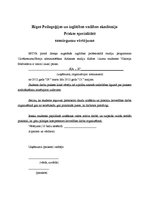 Prakses atskaite 'Prakse lietvedībā', 31.