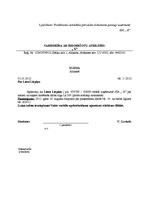 Prakses atskaite 'Prakse lietvedībā', 37.