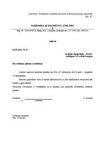 Prakses atskaite 'Prakse lietvedībā', 39.