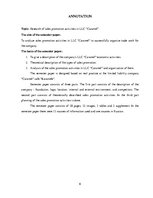 Biznesa plāns 'Pārdošanas veicināšanas pasākumu izpēte SIA "Caramel"', 6.