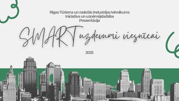 Prezentācija 'SMART uzdevumi viesnīcai. Iniciatīva un uzņēmējdarbība', 1.