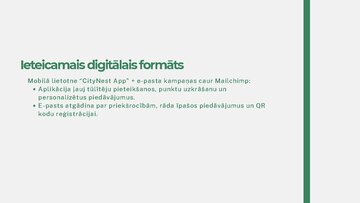 Prezentācija 'SMART uzdevumi viesnīcai. Iniciatīva un uzņēmējdarbība', 8.