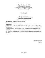 Konspekts 'Kognitīvie procesi', 1.