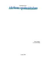 Referāts 'Atkritumu apsaimniekošana', 1.