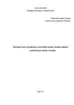 Referāts 'Skolotāja loma vidusskolēnu motivēšanā izzināt vizuālās mākslas pasauli ārpus mā', 1.