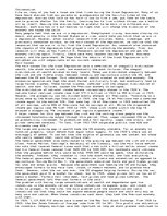 Eseja 'The Great Depression ', 1.