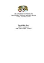 Konspekts 'Datu bāzes shēmas veidošana, izmantojot "CASE" rīku "PowerDesigner"', 1.