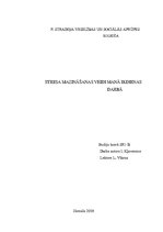 Konspekts 'Stresa mazināšana', 1.