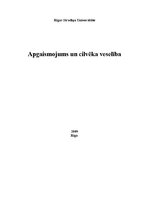 Referāts 'Apgaismojums un cilvēka veselība', 1.