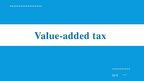 Prezentācija 'Value-Added Tax', 1.
