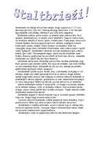 Konspekts 'Staltbrieži', 1.