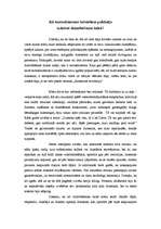 Eseja 'Kā tautasdziesmas latviešiem palīdzēja izdzīvot dzimtbūšanas laikā?', 1.