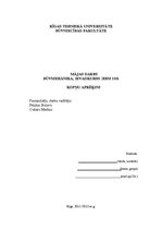 Konspekts 'Būvmehānika. Kopņu aprēķins', 1.