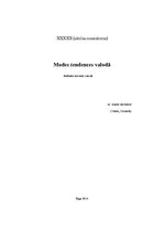 Referāts 'Modes tendences valodā', 1.