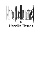 Referāts 'Indras Rogas režisētā luga "Nora"', 2.
