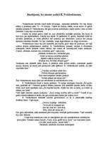 Eseja 'Jautājumi, ko mums uzdod Veidenbaums', 1.