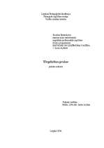 Prakses atskaite 'Tirgzinības prakse', 1.